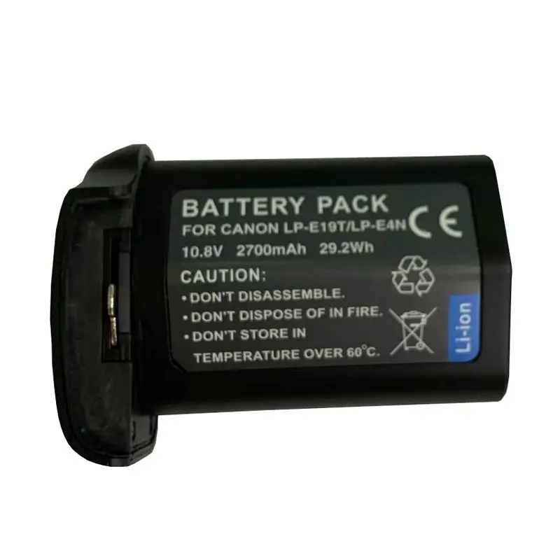 LP-E19 LP-E4N Full Decoded Battery for Canon LP-E4 LPE4N LPE19 EOS