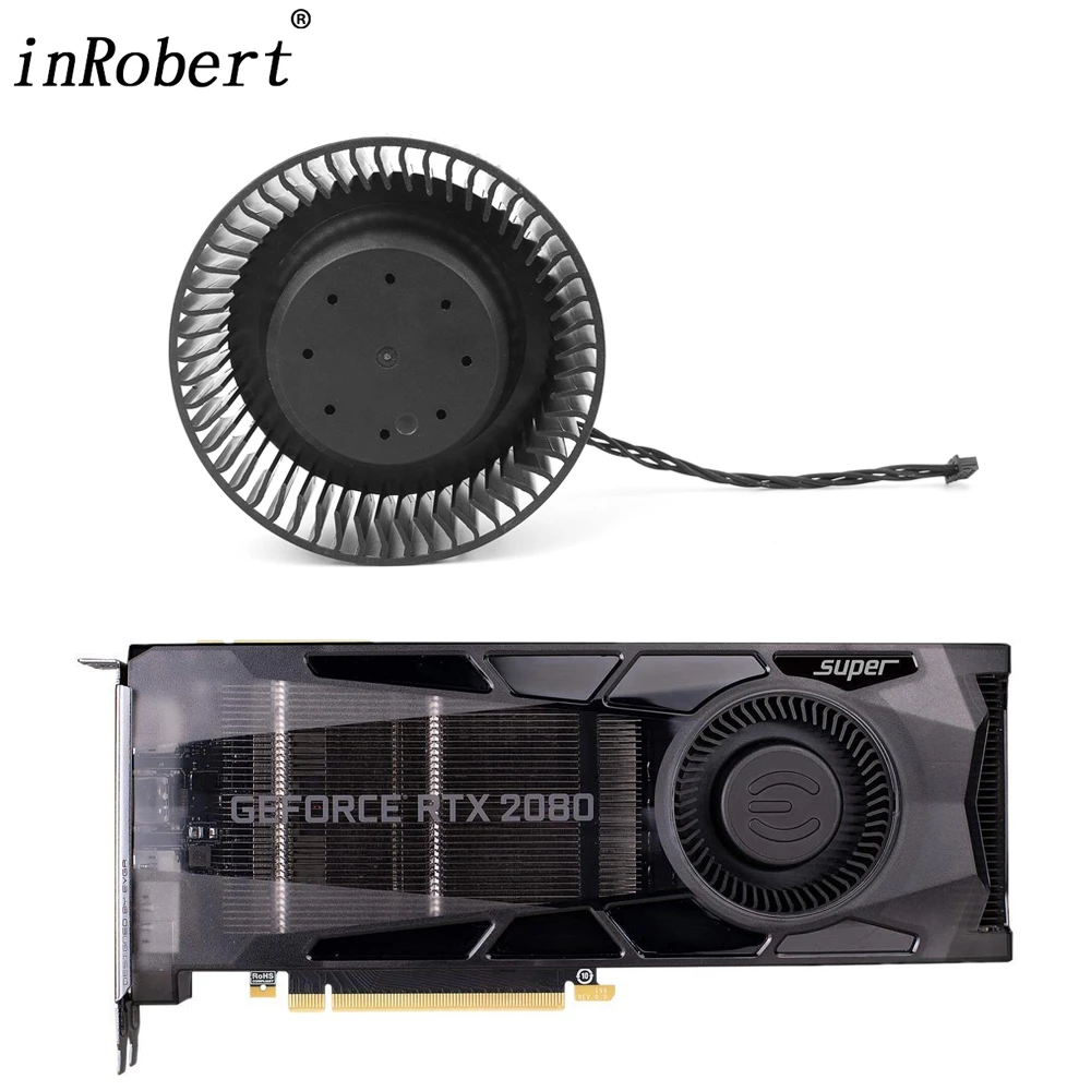 65mm Fd6525h12d Rtx2070 Rtx2080cooler Fan Replacement For Evga Geforce Rtx 2070  Super 2080 Ti Graphics Video Cards Cooling Fan - Fans & Cooling - AliExpress