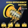 Cordless Car Buffer Polisher For Dewalt 20V Battery 8-Speeds Car Polishing For Car Detailing/Polishing/Waxing/Scratch Removing 4