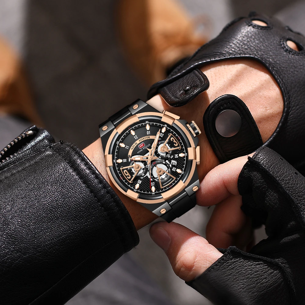 MINI FOCUS Quarzuhr für Herren, wasserdicht_voghion.com