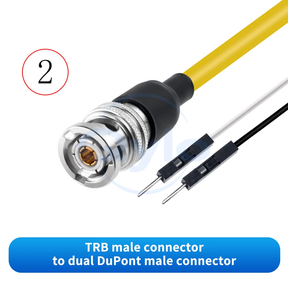 TRB auf DuPont Triple Coaxial Test Adapter Cable TRC50-2 Low Noise TRB/DuPont (1 Stück) – Detail 3