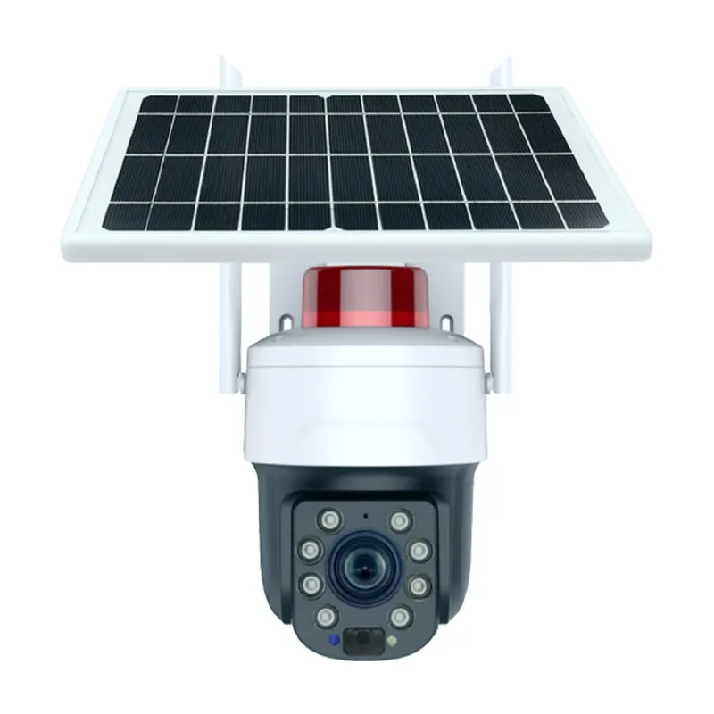 5Mp 30X Zoom Tuya App Bluetooth Solar Power Dual Lens Wifi/4G Ip Dome Camera Ai Rilevamento Umanoide Wifi Cctv Baby Monitor