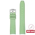 Light green white