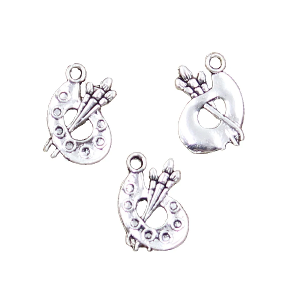 20pcs Charms Videos Platte 16x12mm Antike, Der Anhänger fit,Vintage Tibetischen Silber farbe, DIY Handgemachten Schmuck