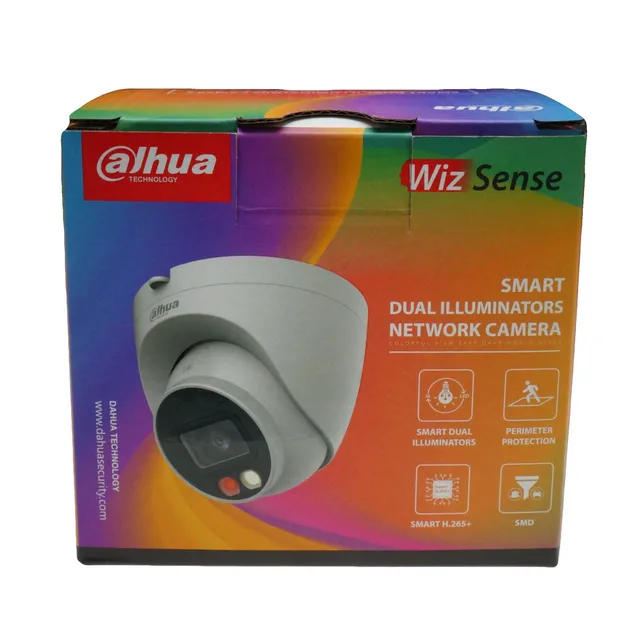 Dahua Original IPC-HDW2849T-S-IL 8MP Smart Dual Light Fixed-focal Eyeball WizSense Motion Detection Built In MIC Network Camera 2