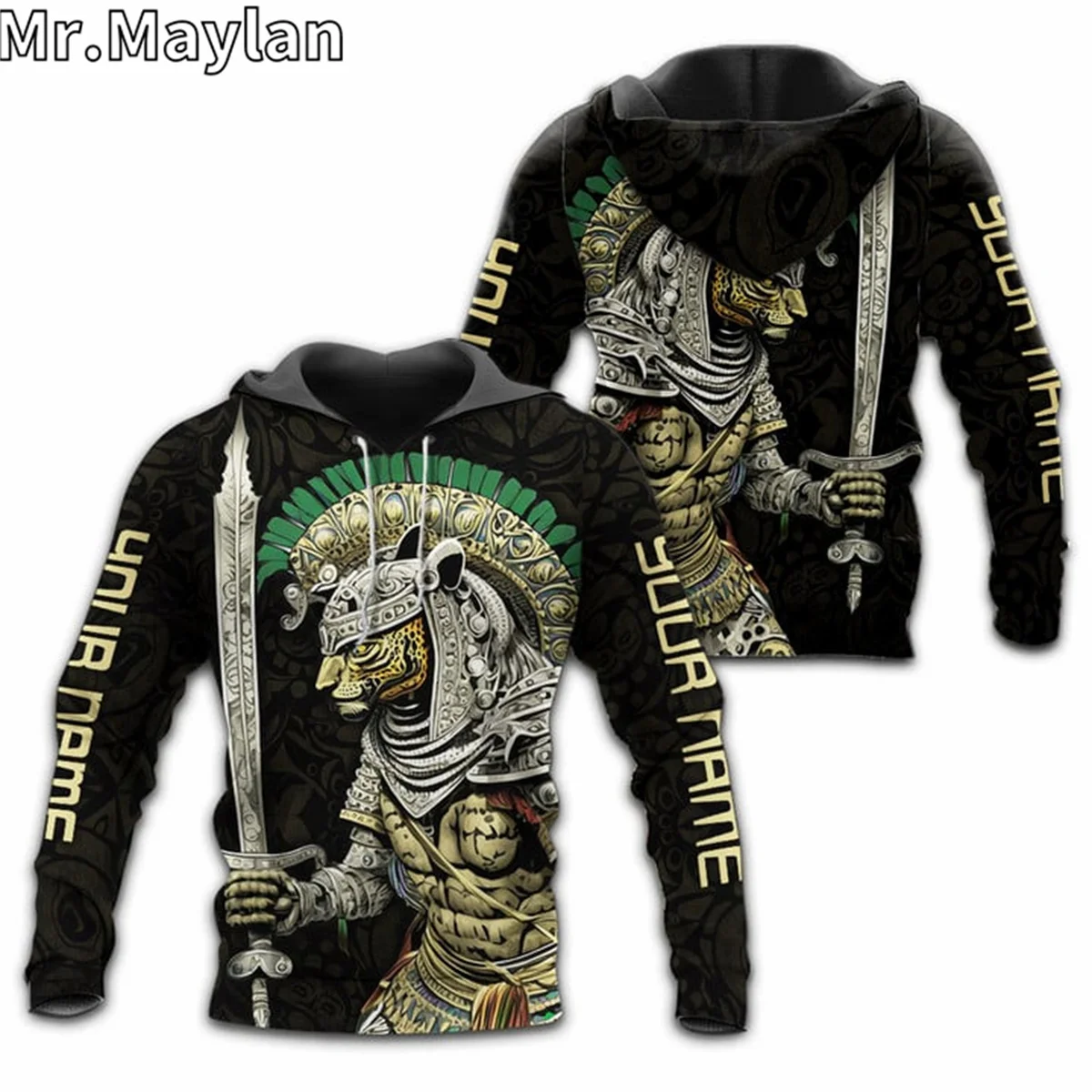 

AZTEC Mexico JAGUAR WARRIOR ART Tattoo 3D Printed Unisex Hoodie Men Sweatshirt Streetwear Zip Pullover Casual Jacket Tracksuits