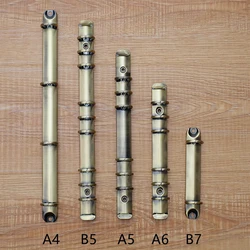 Elegant Metallic 20MM Diameter Notebook Binder Ring Mechanism - A4 292mm 4rings (Shiny Black 20mm)