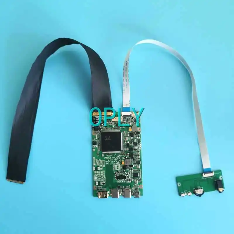 Per Muslimexmuslimatexplaid Tv133Qhm Edp 40Pin 4K Drive Controller Board 13.3 "Kit Mini-Hdmi Typec Led Matrix 2560*1440