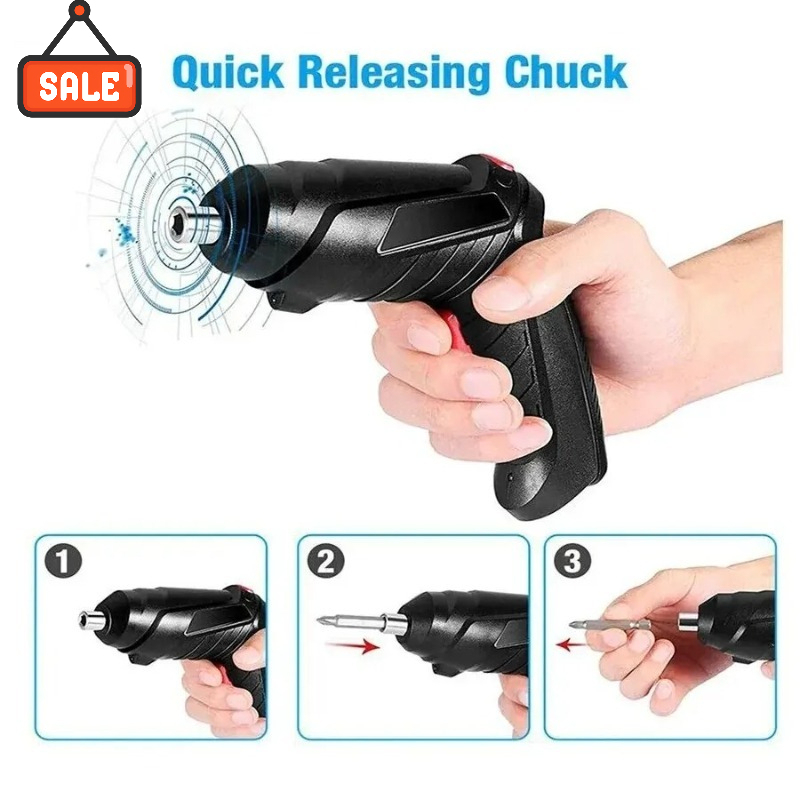 Multi functional household fully automatic manual screwdriver, rechargeable small electric drill screwdriver