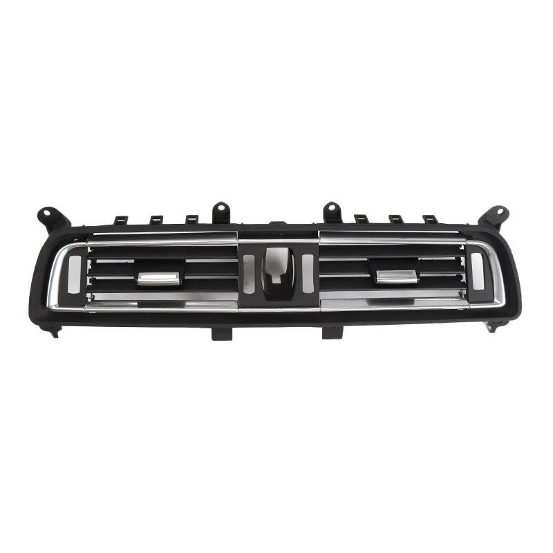 

Full Black Console Central Fresh Air Conditioner AC Vent Grille Outlet for-BMW 7 Series F01 F02 730 735 740 2009-2016