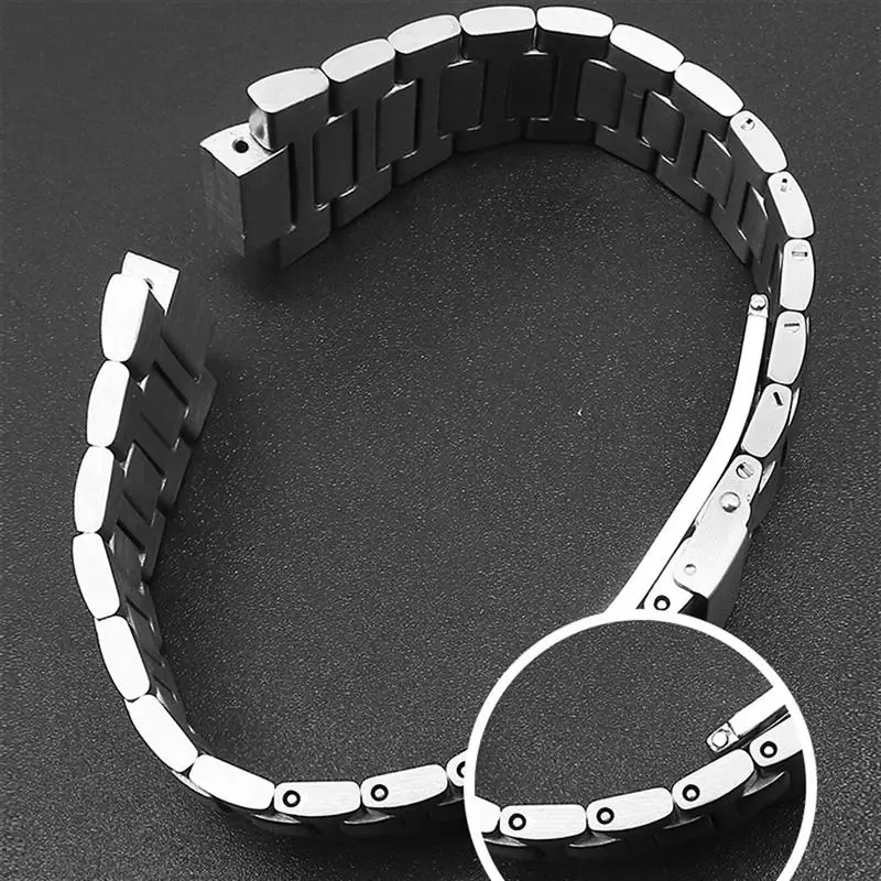 SCHIK For Patek Philippe Nautilus watch strap 5711/1A010 series stainless steel watch chain steel belt convex mouth 25mm-13mm