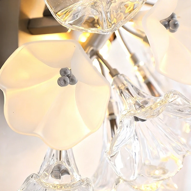 Petunia Glass Wall Lamp 5