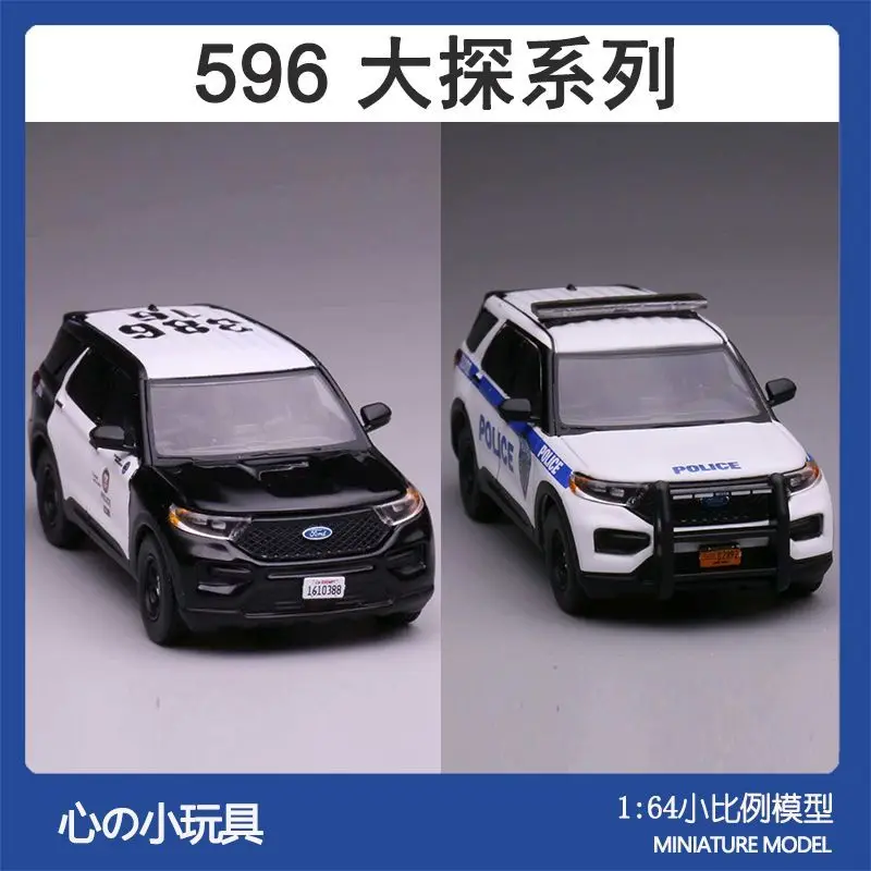 596 1:64 Lapd Port Authority Of New Jersey Ford Static Car Alloy ...