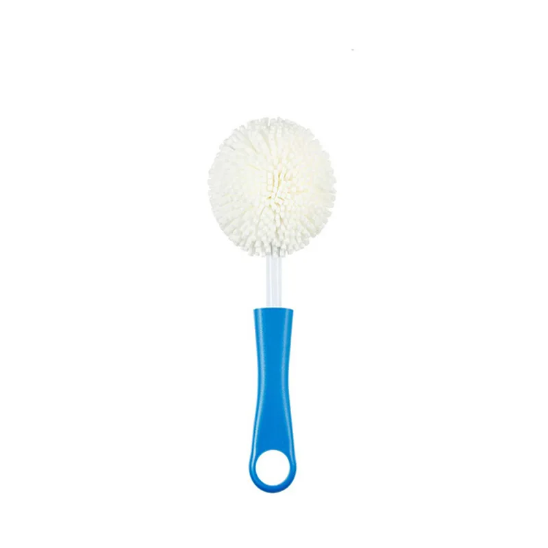 Set 2 Spazzole Lunghe Per Pulizia Bottiglie E Decanter - Scovolino Flessibile In Schiuma Per Bicchieri, Brocche E Caraffe - 45 Cm
