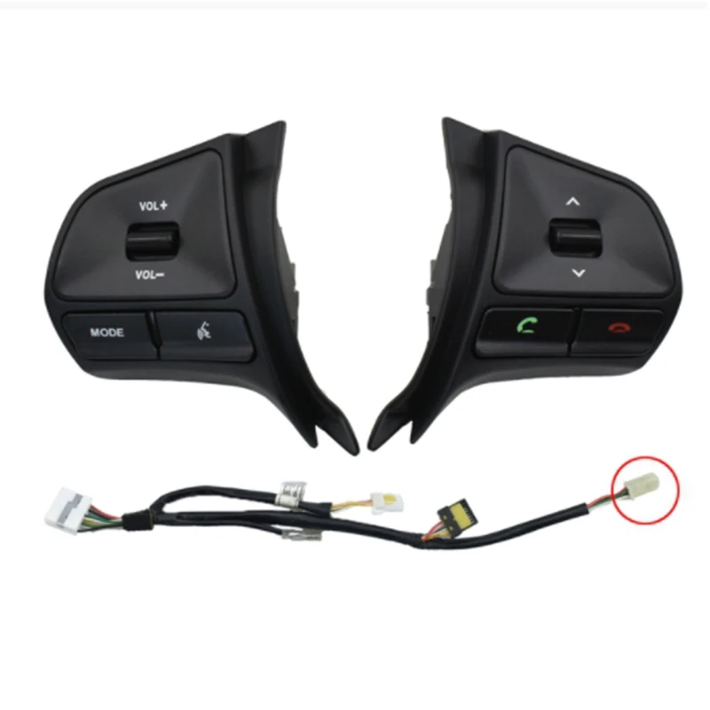 

Кнопка управления на руль автомобиля для KIA K2 RIO 2011-2014 аудио Bluetooth телефон переключатель громкости Замена авто