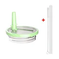 Green-1pcs x straw