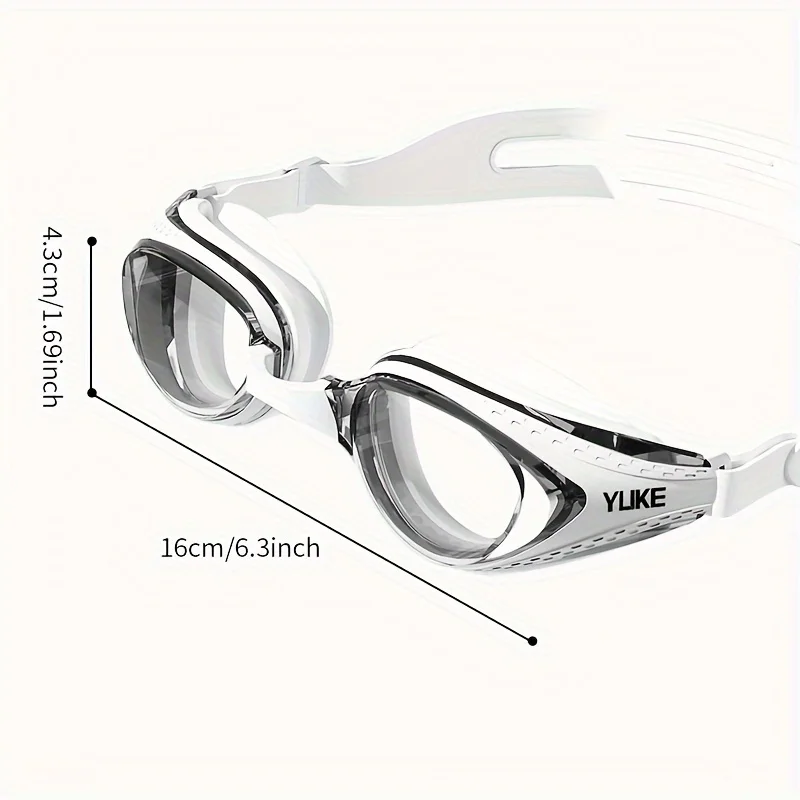 Swimming Goggles YUKE Profession HD Waterproof Comfortable Anti Fog UV Adjustable for Men Women