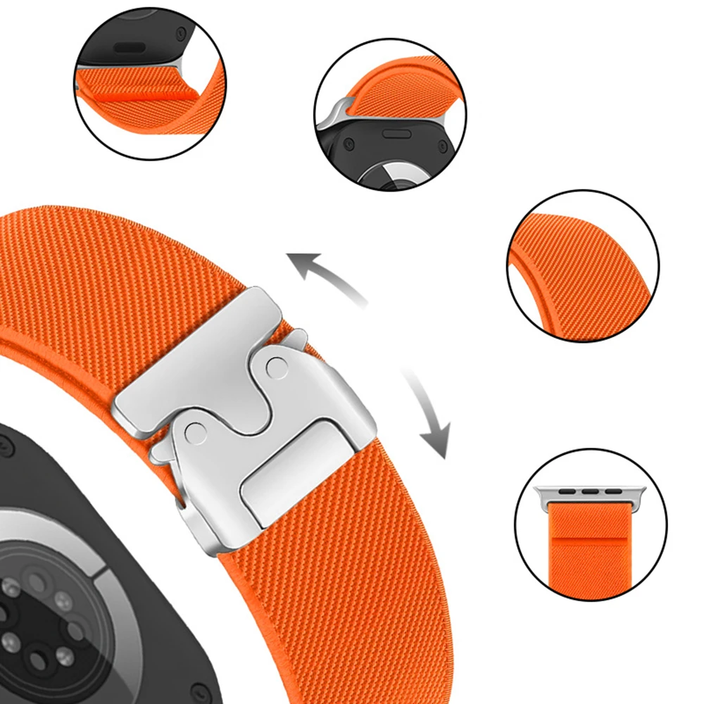 Durable Nylon Strap for Smartwatch Bracelet Collection