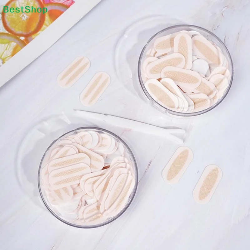 ♥ ? 자연스러운 투명 이중 눈꺼풀 테이프, 피부톤에 맞는 통기성 눈꺼풀 테이프 (박스형)