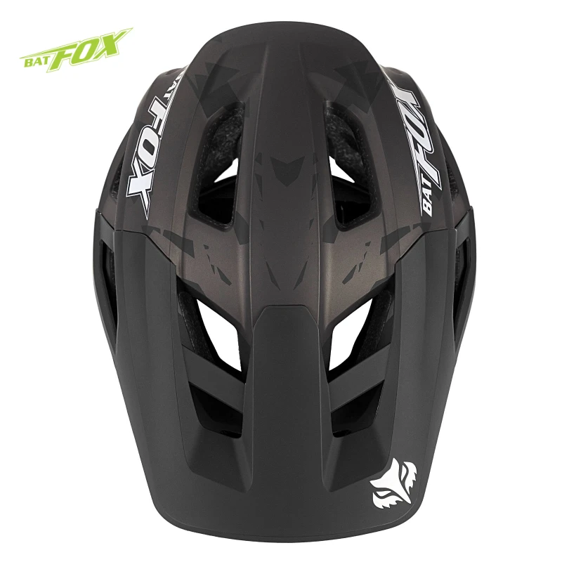 BATFOX 自転車ヘルメット mtb 一体成型ロードマウンテンバイク