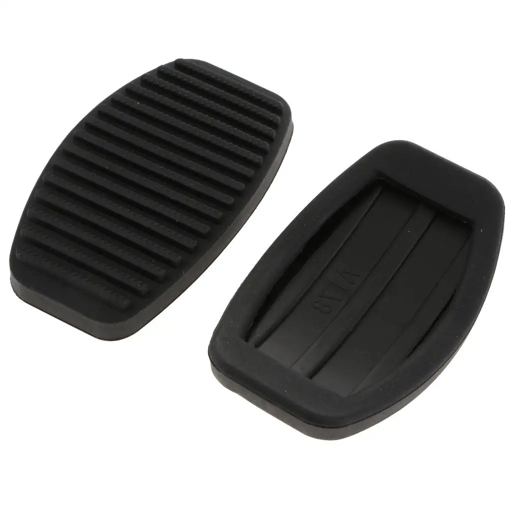 2 pcs Brake / Clutch Pedal Pad for FIAT DOBLO ALBEA PUNTO PALIO FIORINO LANCIA Weather-resistant Material Rubber
