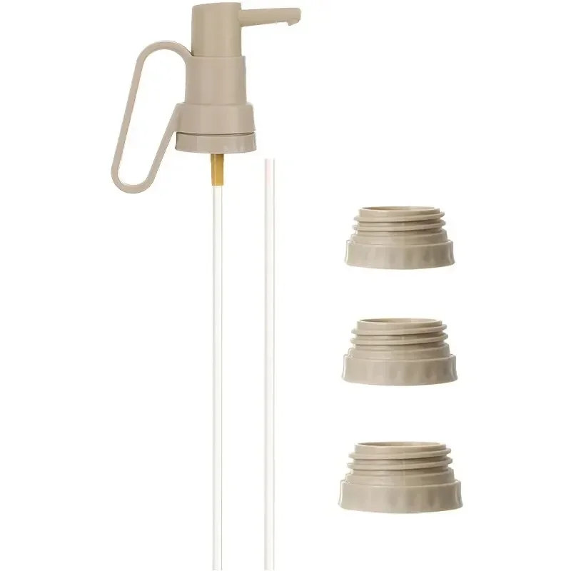 Oyster Sauce Dispenser Jam Bottle Pump Tomato Ketchup Paste Nozzle Cooking Seasoning Oil Bottle Home Kitchen Tools