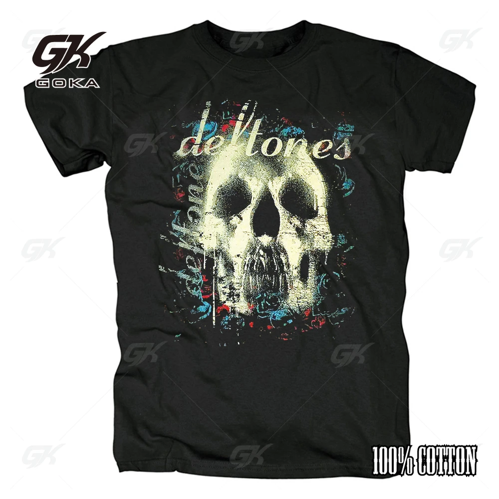 Deftones Cotton Singer Band T Shirt Men Women Hip Hop Rock Tee Fashion Short Sleeve T Shirt Summer Clothes T-shirts Tops