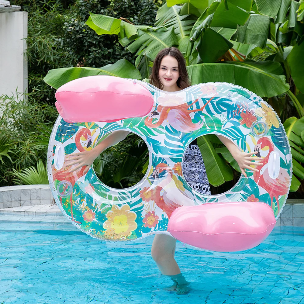 ROOXIN Swim Ring Tube Inflatable Float 8 Word Swimming Ring For Kids Adult Float Swimming Circle Pool Sand Water Play Swim Tube inflatable pool float inflatable swimming ring swimming pool floats
