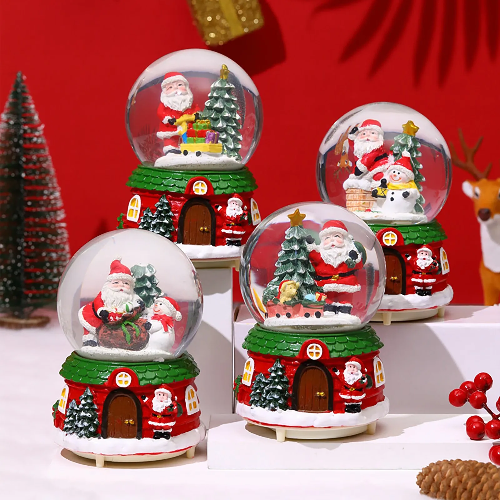 Ornaments for Small Tree Glass Christmas Ornaments Balls Christmas
