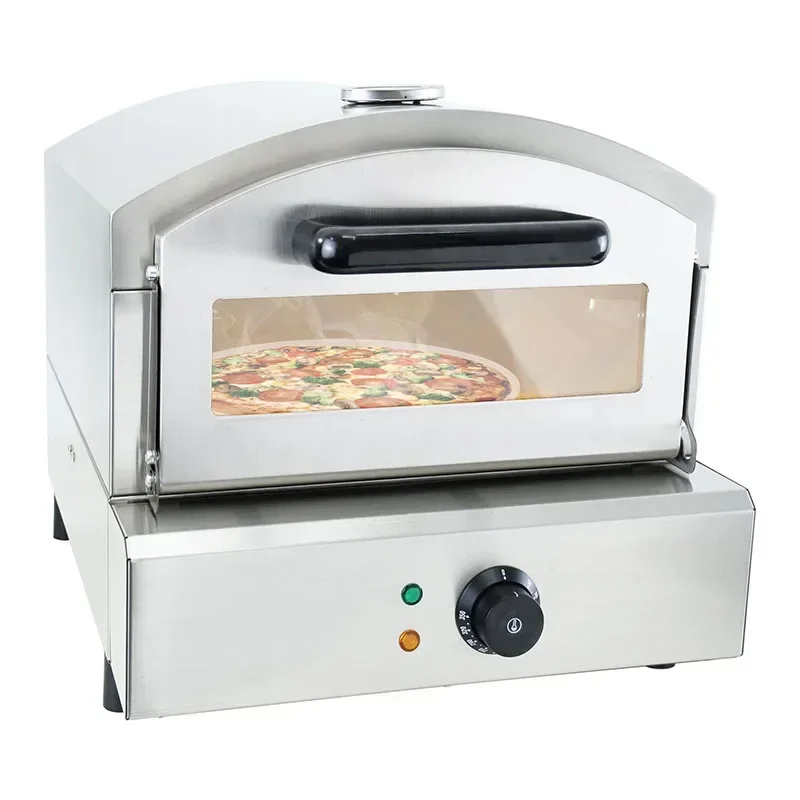 1800W Portable Pizza Oven Desktop Electric Pizza Machine Outdoor Pizza Oven Stainless Steel 6