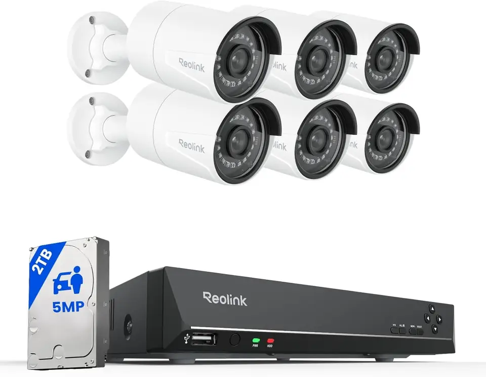 Reolink 8 Channel 5MP Home Security Camera System