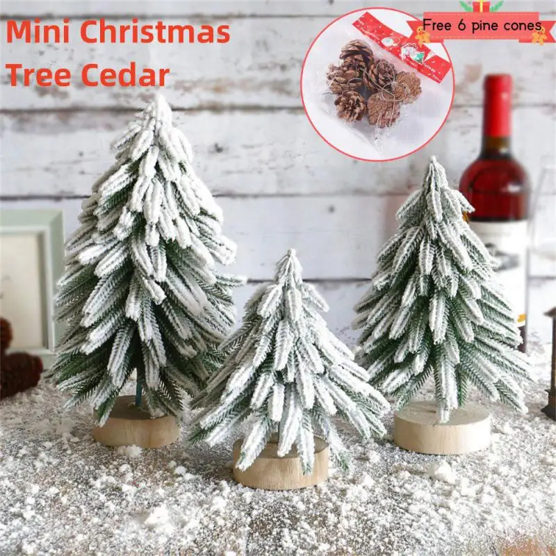 

Рождественская мини-елка, Деревянная Рождественская елка, настольное украшение, реквизит, сцена, макет, рождественские подарки, Рождественская елка