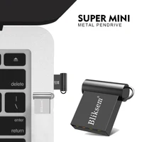 High-Speed Mini Pen Drive 128GB 64GB 32GB 16GB 8GB USB 2.0 Metal Flash Drive Portable Waterproof U Disk for Data Transmission 5
