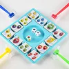 Children Education Learning Toys Fruit Sticking Game Card Dice Board Game Color Shape Cognition Party Competition Game Kids Toys 5