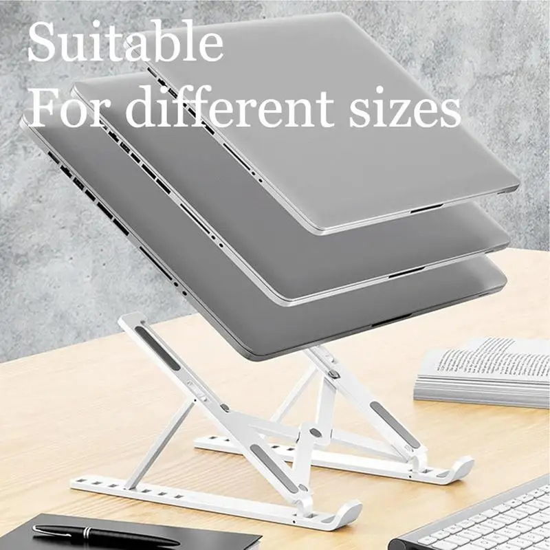 Notebook Stand Bracket Cooling Laptop Bracket Portable Adjustable Height Computer Stand For Notebook Laptop Computer Tablet