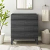 Render 30" Bathroom Vanity in Charcoal - Sink Basin Not Included 30"W X 18"L X 32.5"H Adjustable Rack Sturdy and Durable 2