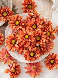 Set of 10/20 Small Daisy Artificial Flowers for Home and Event Décor (COLOR 9)
