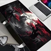 Mouse Pad Gaming Accessories Notbook Computer Speed Mini Pc Gamer Keyboard Desk Mat Landscape Red Moon Map Mousepad Large Gift 3