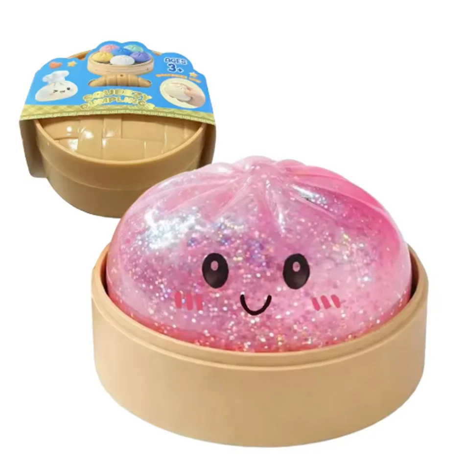 Dumpling Squishy Mysteries: Stress Relief Fidget Toy & Party Gift