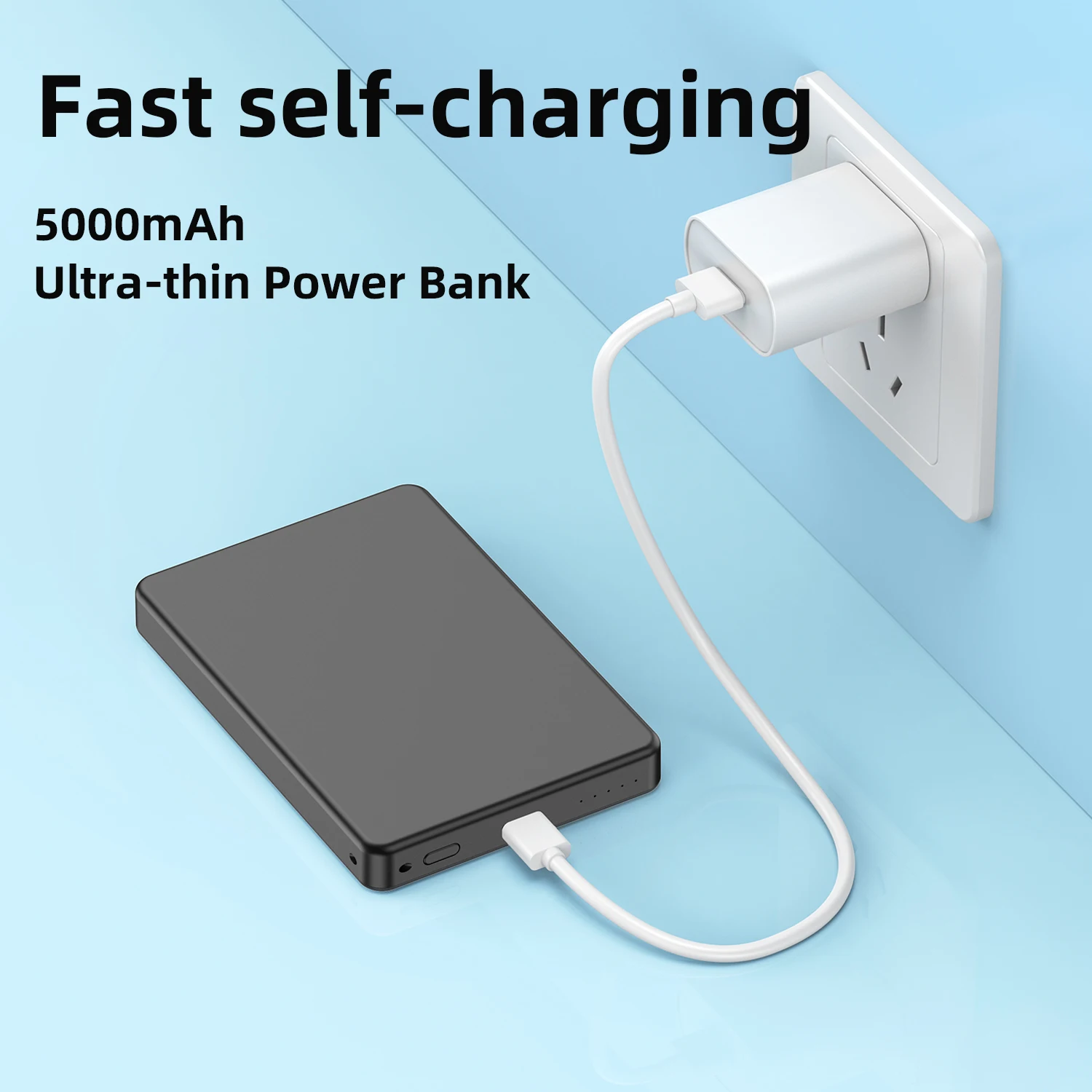 Magnetic Power Bank 5000Mah, Wireless Portable Charger with Usb-C Compatible with 16/16 Plus/16 Pro/16 Pro Max15/15 Plus/15 Pro/15 Pro Max, for iPhone 14/13/12 Series 3