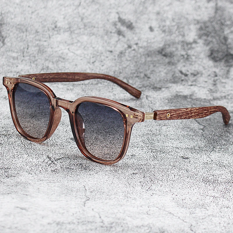 Vintage Sunglasses Men Vintage Wooden Frame Sunglasses Classic Brand Coating Lens Driving Eyewear for Men/women