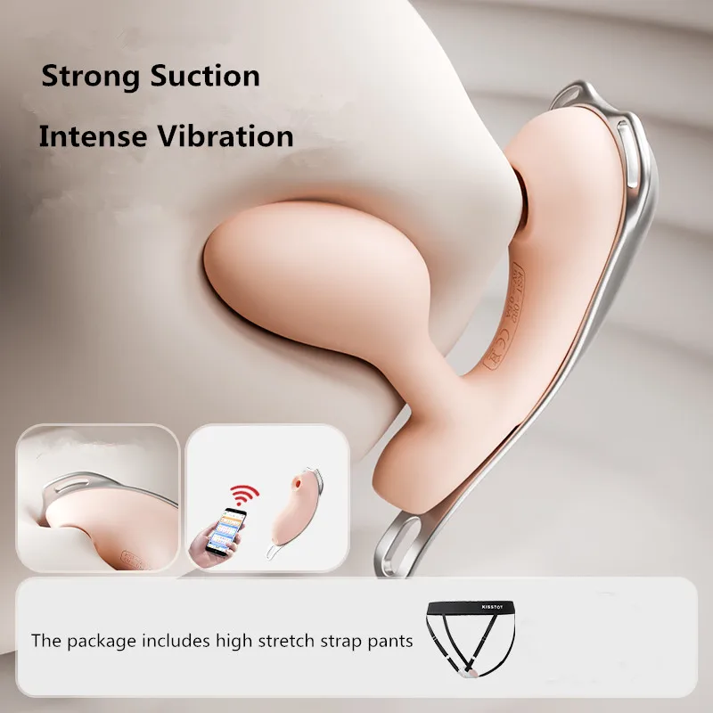 KISTOY Lost Series Wearable Female Vibrator Double Stimulations APP Remote Control G Spot Sex Toys Vaginal Massager Hands Free