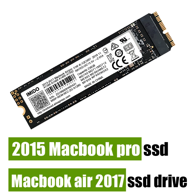SSD For Macbook Air 2015 1tb 512gb 256gb 2tb 128gb Suitable For