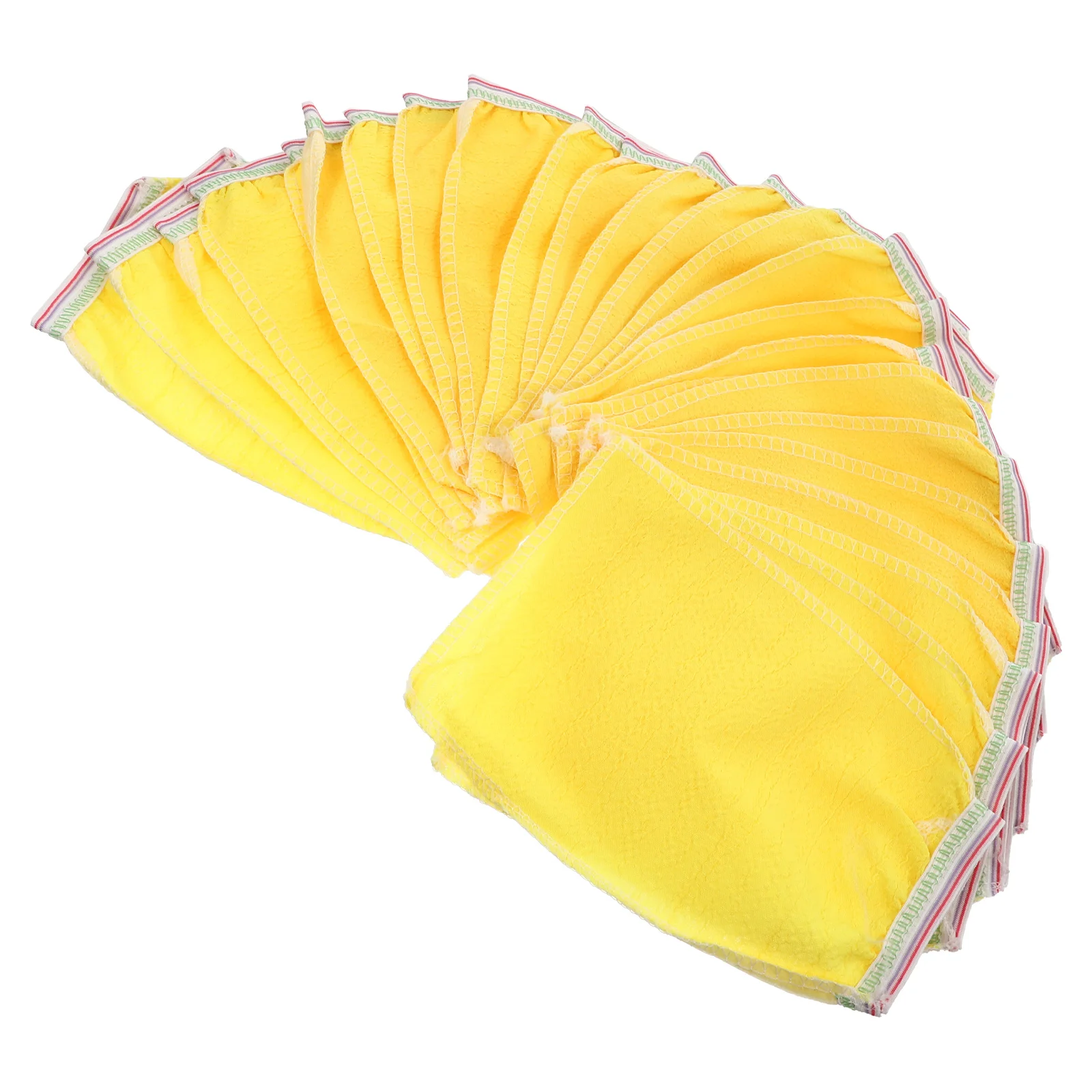 

Beaupretty Disposable Bath Towel Body Scrubs Women Bathing Gloves Loofah Scrubber Cloth Yellow Sponge Shower Towels Body