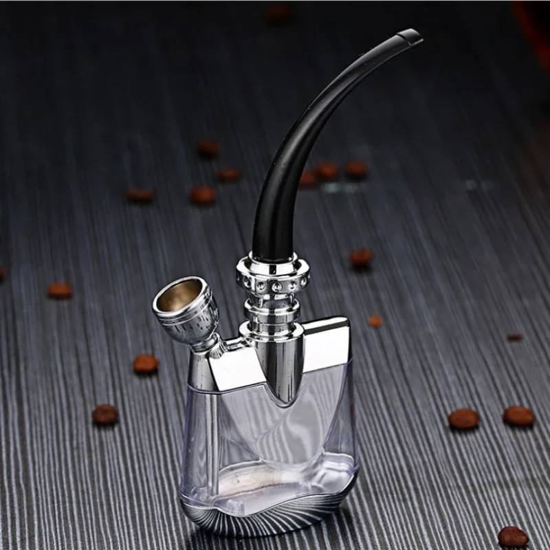 Water Hookah Full HD-808 Water Pipe Arab Cooking Pot Tobacco Pipe Pot Cigarette Holder Filter Accessories