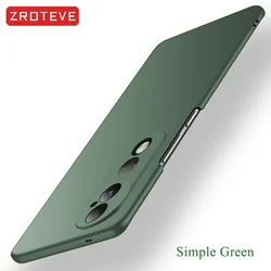 Ultra Thin Matte Shockproof Phone Case - ZROTEVE for Vivo V30 (Simple Green)