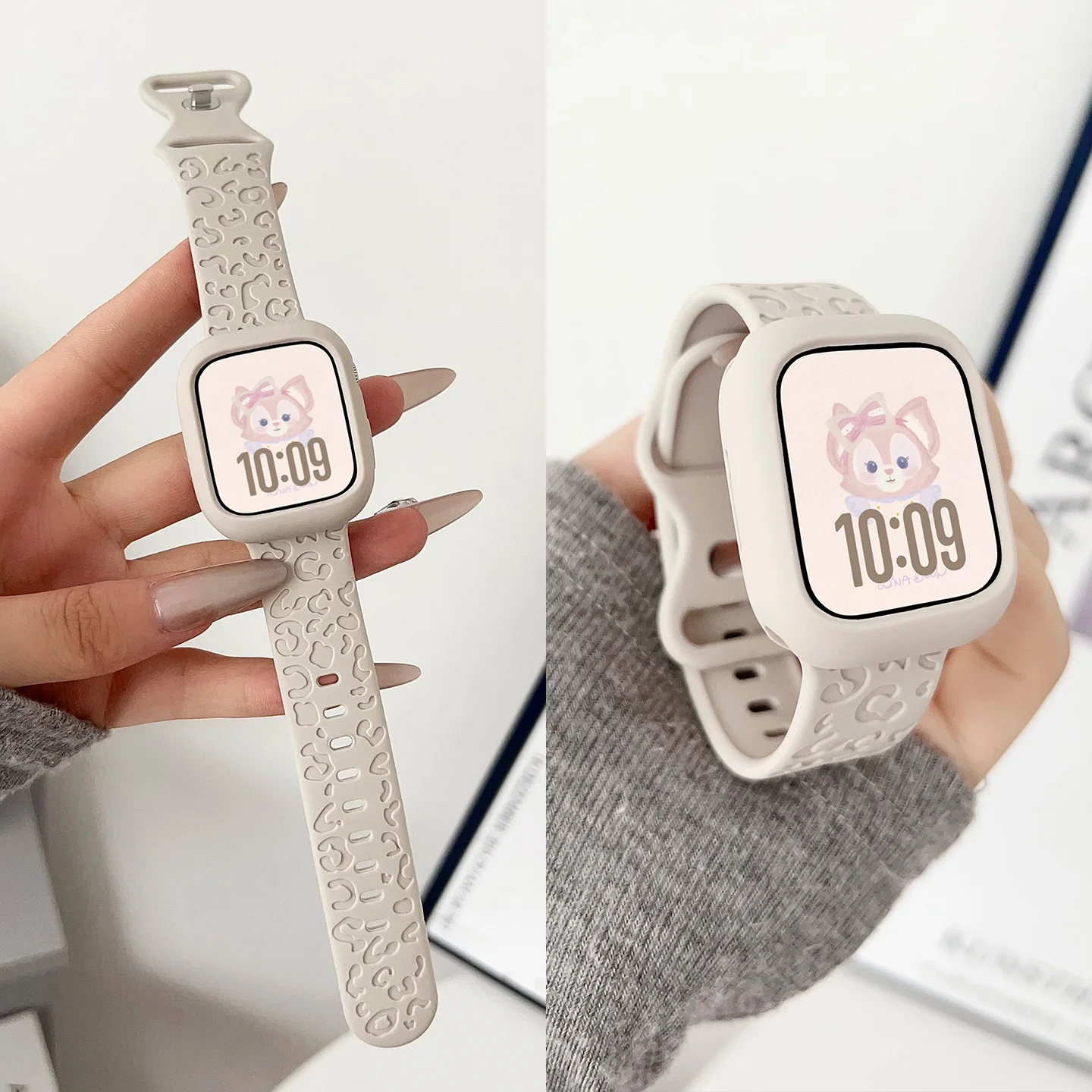 Gehäuse + Armband für Apple Watch 11-10 46 mm 42/40 mm 44/41/45 mm Stoßstangenschutz TPU weiche Silikonhülle iWatch Serie 9 8 7 6 5 4 SE 3 – Detail 6