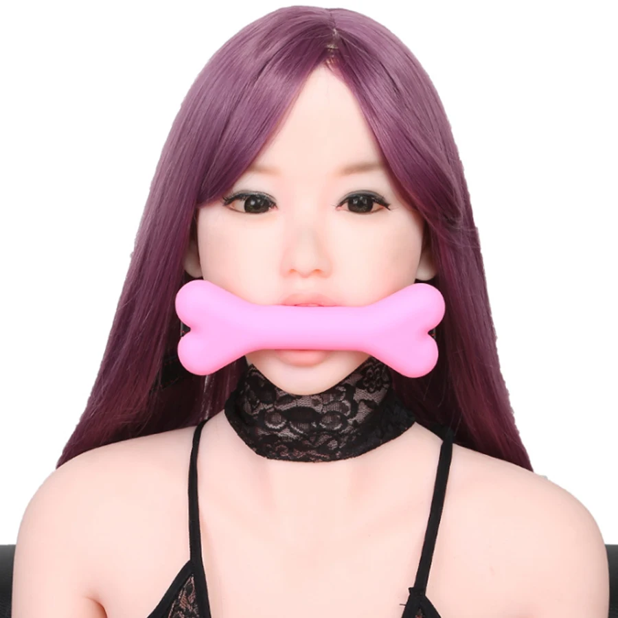 Funny Dog Slave Adult Games Bite Silicone Bone Open Mouth Gag Ball Sex Toys Bdsm Bondage Restaints Erotic Products Ring | Красота и
