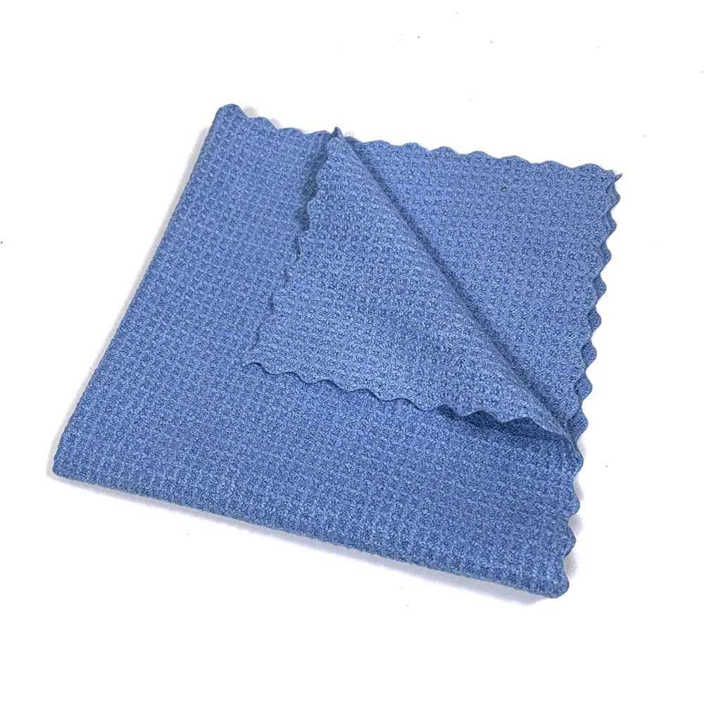 DetailingKing edgeless glass waffle towel microfiber waffle weave cloth 40x40CM super absorbent car glass towel microfiber towel microfiber cleaning cloths microfiber washing towel microfiber car towel microfiber towels cleaning cloth fiber towel fiber car wipes car drying towel glass cleaning towel drying cloth