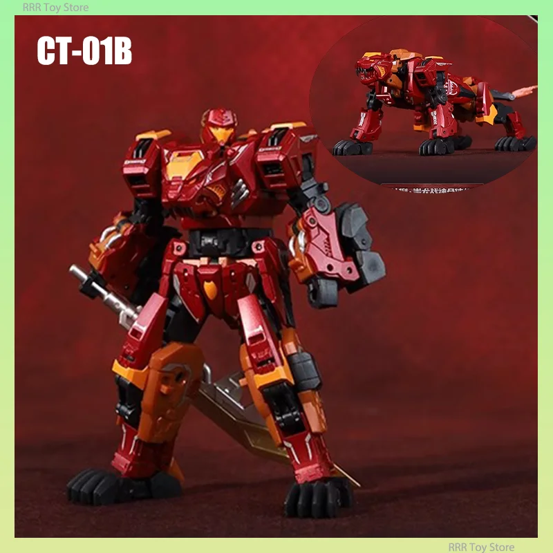 

Transformation Cang-Toys CT-01B CT01B CHIYOU Predaking Action Figures CT-01mini CY-MINI-Feromini-01 Small scale Tiger Model Toy